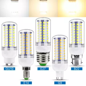 LED Corn Light Bulbs B22 E12 E14 E26 E27 Screw Lamp 3W 5W 7W 9W 12W AC 110V 220V - Picture 1 of 21