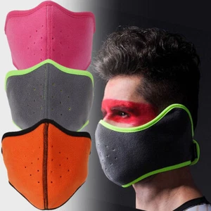 Winter Windproof Mask Warm Ear Muffs Outdoor Ski Bike Motorcycle Face Covering - Picture 1 of 22