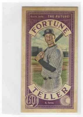 2019 Topps Gypsy Queen #FTM-GT Gleyber Torres New York Yankees Baseball Card - Image 1 of 2