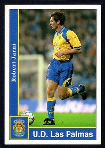 ROBERT JARNI #223 UD LAS PALMAS 2002 CHROME MC MUNDICROMO LEAGUE 01/02