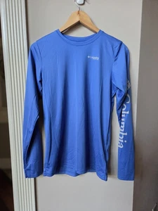 Columbia PFG Hemd Omni-Wick Langarm Performance Fit XL 18/20 Neu Blau Fisch - Bild 1 von 8
