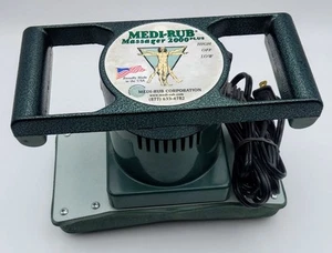 Vintage Medi-Rub Massager 2000 Plus Green Electronic Made in USA TESTED - Picture 1 of 2