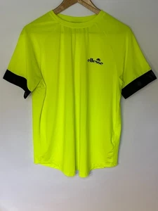 Ellesse Sports T-shirt Kayletti | Men's | Neon Yellow/Black | Medium | - Picture 1 of 7