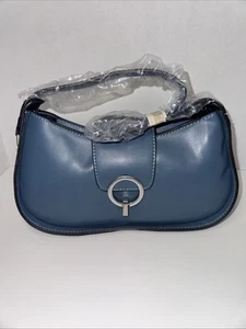 French Connection Schultertasche Navy Y2K Style - Bild 1 von 7
