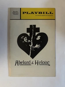 ABELARD & HELOISE Spielzettel DIANA RIGG KEITH MICHELL 1971 BROADWAY - Bild 1 von 8