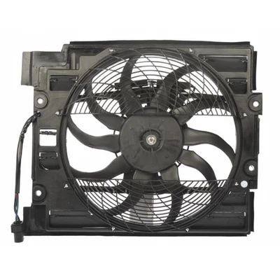 Conjunto de ventilador de refrigeración para condensador de aire acondicionado BM311311 1997 1998 BMW 528i/540i Foto 1 de 4