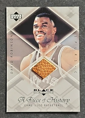 1999-00 Upper Deck Black Diamond #DR David Robinson MEM - Image 1 of 3
