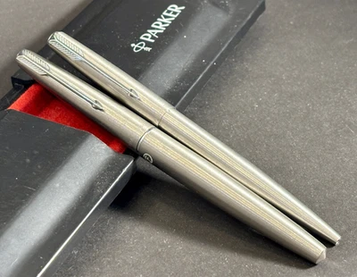 NOS PARKER 45 PLUMA ESTILOGRÁFICA AEROMÉTRICA VOLADOR + JUEGO BP ARGENTINA (BFP602) Foto 1 de 4