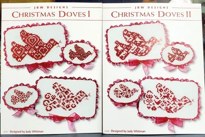 2 JBW Designs Doves I Doves II #268 & 267 Ornaments Charts- 2 Charts 4 Models - Image 1 of 4