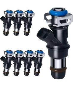 8Pcs Original Fuel Injectors For 99-07 Chevy Silverado GMC 4.8/5.3/6.0L 25317628 - Picture 1 of 5