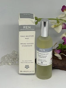 Ren Tonic Moisture Mist for All Skin Types - 1.7 fl oz/50 ml - New in Box* - Picture 1 of 4