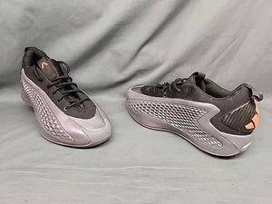 Adidas Men's Anthony Edwards 1 Low Sneakers Iron Black Size 10.5 DISPLAY MODEL! - Picture 1 of 13