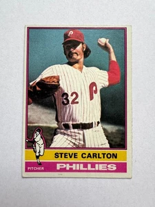 1976 Topps #355 HOFer Steve Carlton Philadelphia Phillies - Picture 1 of 2