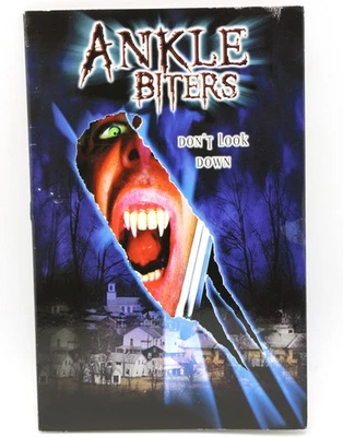horror Ankle Biters DVD 2003 Sample promo copy mint Dwarf vampires B-movie OOP - Image 1 of 4