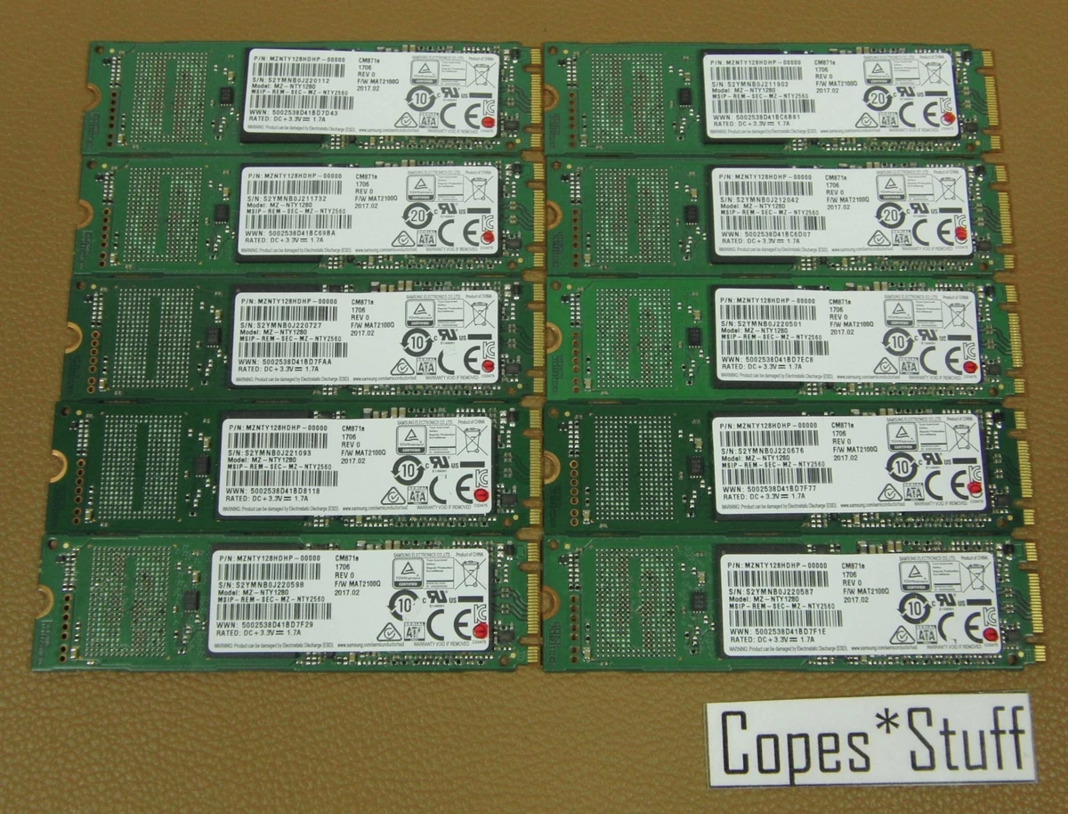 Samsung M.2 Interface 128 GB Solid State Drives for sale - eBay