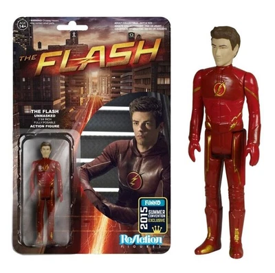 The Flash Unmasked Figura Articulada Colección Películas TV Serie Funko ReAction - Imagen 1 de 4