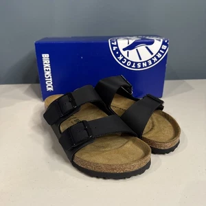 Unisex BIRKENSTOCK Arizona Birko-Flor Sandale Slipper schwarz (0051791) Gr. 41 - Bild 1 von 5