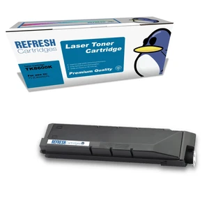 Refresh Cartridges Black TK-8600K Toner Compatible With Kyocera Printers - Afbeelding 1 van 11