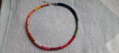 gehäkelte Perlenkette - Bild 1 von 4