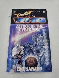Dr Doctor Who Attack Of The Cybermen Target Paperback Eric Saward - Picture 1 of 5