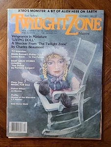 The Twilight Zone magazine, Dec 1982. Living Doll; RIDLEY SCOTT LOOKS BACK  - Bild 1 von 3