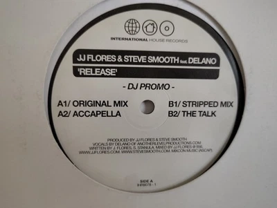 JJ FLORES & STEVE SMOOTH f/ DELANO - "RELEASE" / 4 TRACK PROMO / IHR RECORDS '03 - Image 1 of 2