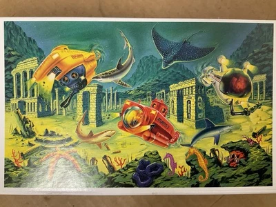 Фон аквариума Blue Ribbon Aquavisions Atlantis ПОЛНЫЙ РУЛОН 20 дюймов AV-AT-M - Изображение 1 из 4