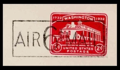 SCOTT #UC9 VERY FINE MINT CUT SQUARE - Image 1 of 2