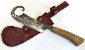 CUCHILLO PICAR HACHA NACIONAL UZBEKO PCHAK PICHOK MANGO DE MADERA HECHO A MANO (648) - Imagen 1 de 5
