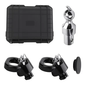 Kit de enganche de bola de 2-5/16" para Dodge RAM 2500 3500 2013-2024 con caja de almacenamiento - Imagen 1 de 20