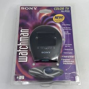 Vintage Sony Watchman FDL-PT222 Handheld LCD Color TV Sealed Unopened - Picture 1 of 6