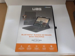 UAG Bluetooth Rugged Keyboard Case with Trackpad For iPad 10.2" (7th 8th 9th Gen - Picture 1 of 4