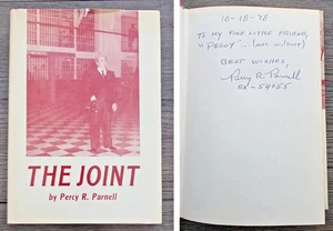 PERCY R PARNELL Signed Book THE JOINT 1976 First Edition - CHOCTAW & WWII Pilot - Imagen 1 de 12