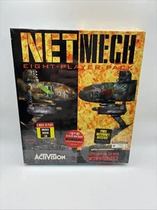 NetMech 8 Eight Player Pack  Windows PC 1995 Battletech SEALED VTG Activision - Picture 1 of 9