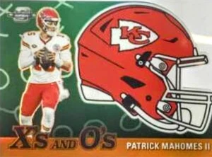 Patrick Mahomes 2023 Panini Contenders Optic X's and O's naranja troquelado/50 - Imagen 1 de 1