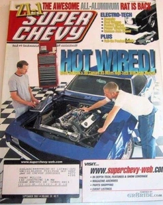 SUPER CHEVY 2001 SEPT - ZL-1, SMOKEY's CHEVELLE - Bild 1 von 1