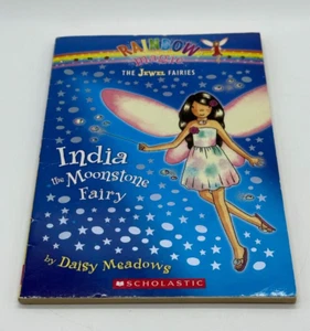 RAINBOW MAGIC The Jewel Fairies India the Moonstone Fairy #1 Paperback Book 2003 - Foto 1 di 1
