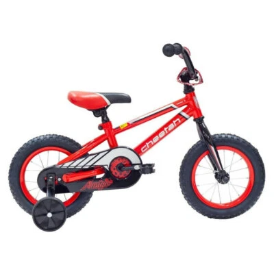 Cheetah Amigo Boys Jr 12 Inch Pedal Bike/Bicycle w/Training Wheels Red Kids 2-4y - image 1 of 3