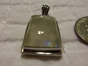 Anhänger Sterlingsilber und Achat, klare natürliche Farbe - Bild 1 von 12