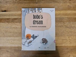 Bobo's Dream By Martha Alexander Paperback 1st Printing 1972 - Picture 1 of 7