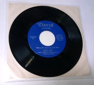 MABLE GRAY & SANDRA BYRD 45 rpm Black Gospel R&B Soul David Records 45-XY-106 - Picture 1 of 2