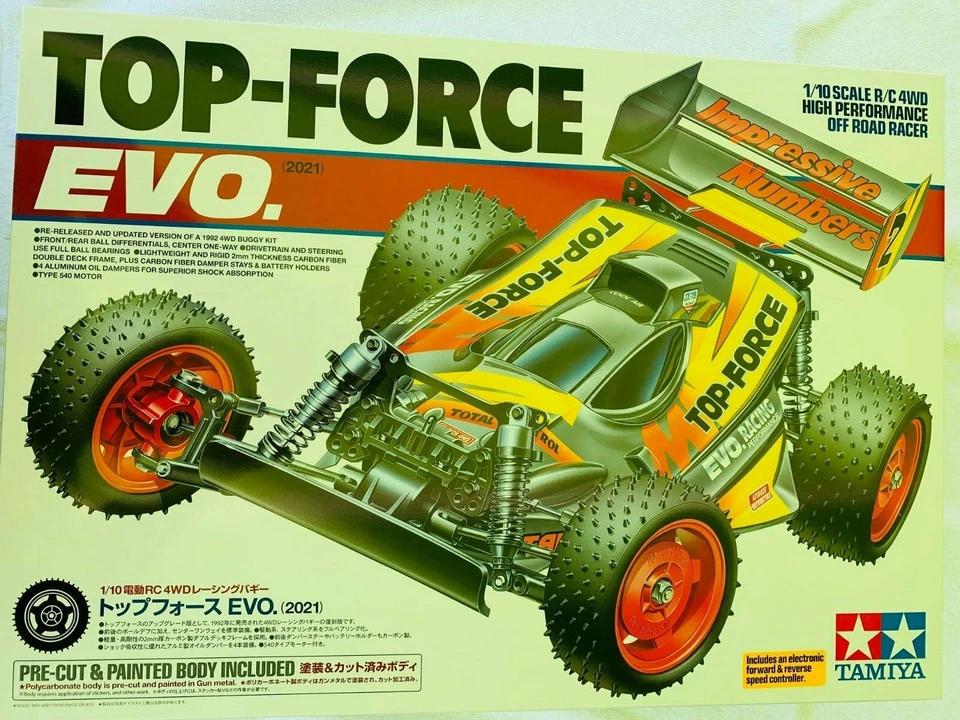 Tamiya Kit RC Top-Force EVO Edition 2021 1/10 47470 0521 - Photo 1/4