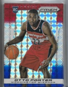 2013-14 Panini Prizm Otto Porter RC Rookie Card Red White Blue Wizards #281 RWB