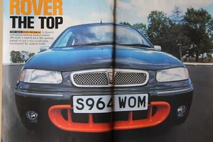 Original 1998 magazine Driving Report, ROVER 200 BRM LE, 1st drive - Picture 1 of 2