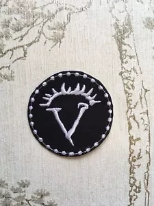 Embroidered iron on patch: Supernatural Horn of Gabriel. - Picture 1 of 2