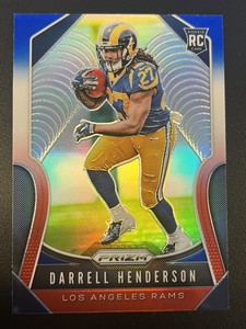 Darrell Henderson - 2019 Panini Prizm Red White Blue #330 Rookie RC Rams
