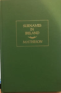 Sonderbericht über Nachnamen in Irland Matheson christliche Vornamen - Bild 1 von 4