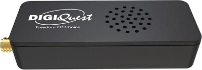 DIGIQUEST Decoder T2 Stick Retro Tv X2O | Salvaspazio | Ideale per TV a parete - Immagine 1 di 4