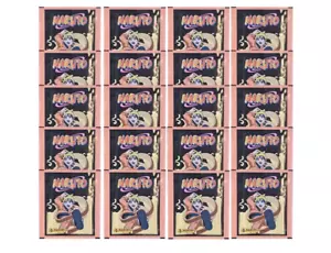 Panini Naruto Classic Sticker Ninja Academy / 20x Stickertüten - Picture 1 of 2