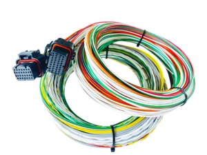 MILSPEC TEFZEL EMTRON SL SERIES SL4 UNIVERSAL WIRE-IN HARNESS LENGTH: 2.5m (8') - Picture 1 of 4